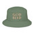 GOD BLVD - Dill Green Organic Bucket Hat