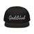 GOD BLVD - Snapback Hat - Cursive Grey Stitch