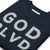 GOD BLVD - OG Logo - Navy Sweatshirt (White/Gray Embroidered)