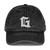 GOD BLVD - Capital G - Black Vintage Cotton Cap (White Embroidered)