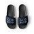 GOD BLVD - Secondary Logo - Navy - Men’s Slides