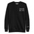 GOD BLVD - GFSP - Black Sweater (Front Embroidery - Back Print)