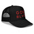 GOD BLVD - Foam Trucker Hat (Black-Red) 