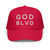 GOD BLVD - Foam Trucker Hat (Red-White)