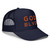 GOD BLVD - Foam Trucker Hat (Navy-Orange) 