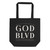 GOD BLVD - Kingdom - Black Eco Tote Bag