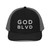 GOD BLVD - Trucker 112 - Black/Charcoal/White