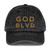 GOD BLVD - Vintage Twill Cap (Old Gold) Embroidery