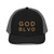 GOD BLVD - Trucker 112 - Black/Charcoal/Old Gold
