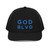 GOD BLVD - Trucker 112 - Black/Aqua Blue