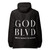 GOD BLVD - Where victory is certain - Black Lightweight Zip Up Windbreaker