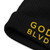 GOD BLVD - Black/Gold - Ribbed Knit Beanie