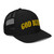 GOD BLVD - Arched - Black Trucker Cap - Gold