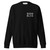 GOD BLVD - OG Logo - Black Premium Sweatshirt - Front/Back Print