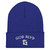 GOD BLVD - Arched G - Royal Cuffed Beanie - White Embroidered