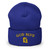 GOD BLVD - Arched G - Royal Cuffed Beanie - Gold Embroidered