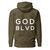 GOD BLVD - OG Logo - Military Green Premium Hoodie - Front/Back Print