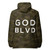 GOD BLVD - OG Logo - Forest Camouflage Lightweight Zip Up Windbreaker GOD BLVD - OG Logo - Forest Camouflage Lightweight Zip Up Windbreaker