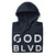 GOD BLVD - OG Logo - Navy Blazer Premium Hoodie