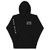 GOD BLVD - Black Premium Hoodie - White Print (Left Chest / Right Arm)