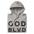 GOD BLVD - OG Logo - Grey Premium Hoodie