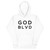 GOD BLVD - OG Logo - White Premium Hoodie 