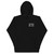 GOD BLVD - Small Logo - Black Premium Hoodie - White Print (Left Chest)