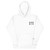 GOD BLVD - GFSP - White Hoodie (Front Embroidery - Back Print)