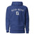 GOD BLVD - Embroidered Arched with Capital G - Royal Blue Premium Hoodie
