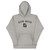 GOD BLVD - Arched with Capital G - Grey Premium Hoodie - Black Embroidered