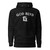 GOD BLVD - Arched with Capital G - Black Premium Hoodie - White Embroidered