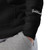 GOD BLVD - Arched with Capital G - Black Premium Hoodie - White Embroidered