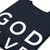 GOD BLVD - Fleece Pullover (Navy/White)