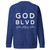 GOD BLVD - G Victory - Blue Premium Sweatshirt - Front/Back White Print