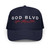 GOD BLVD - Victory - Navy Foam Trucker Hat - White/Red Embroidered copy