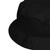 GOD BLVD - OG Logo - Black Organic Bucket Hat - White/Gray Embroidered