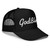 GOD BLVD - Cursive - Foam Trucker Hat - White Embroidered