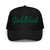 GOD BLVD - Cursive - Foam Trucker Hat - Kelly Green Embroidered