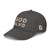 GOD BLVD - OG Logo - Charcoal Organic Dad Hat - White/Old Gold Embroidered