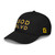 GOD BLVD - OG Logo - Black Organic Dad Hat - Gold/Purple Embroidered