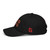 GOD BLVD - OG Logo - Black Organic Dad Hat - Red/Old Gold Embroidered GOD BLVD - OG Logo - Black Organic Dad Hat - Red/Old Gold Embroidered