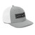 GOD BLVD -  Heather Grey Trucker Cap - Black/White Embroidered Sign