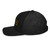 GOD BLVD -  Black Trucker Cap - Black/Gold Embroidered Sign 