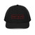 GOD BLVD -  Black Trucker Cap - Black/Red Embroidered Sign