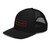 GOD BLVD -  Black Trucker Cap - Black/Red Embroidered Sign GOD BLVD -  Black Trucker Cap - Black/Red Embroidered Sign