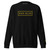 GOD BLVD - Black/Gold Embroidered Sign - Black Premium Sweatshirt