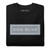 GOD BLVD - Grey/White Embroidered Sign - Black Premium Sweatshirt 