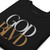GOD BLVD - Black Premium Sweatshirt - Secondary Logo - White/Old Gold Embroidered