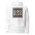 GOD BLVD - OG Logo - White Premium Hoodie - Major Brown Print