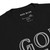 GOD BLVD - Embroidered Logo - Black Premium Sweatshirt (Black/White)